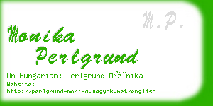 monika perlgrund business card